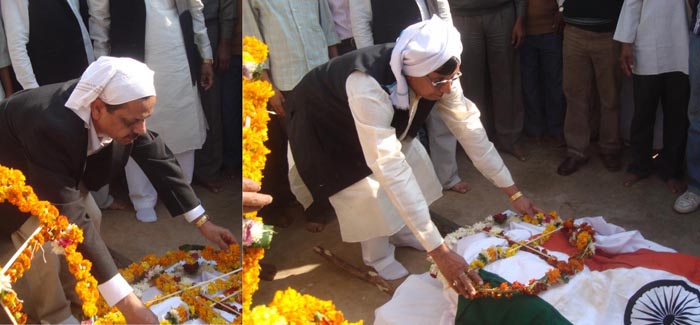 स्वतंत्रता सेनानी रामजी भाई भील का निधन