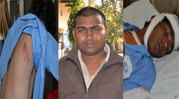 छात्रों और शिक्षक में मारपीट