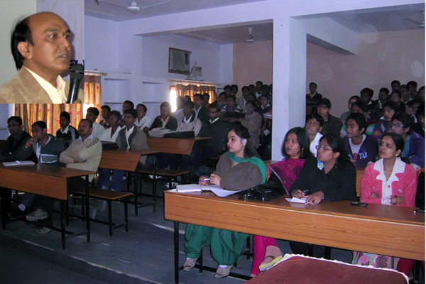 Road Safety Workshop at Aishwarya College By Dr. Lalit Kumar on 21 Jan 2013