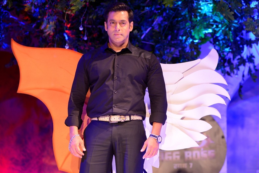 Salman at the launch og Bigg Boss 7