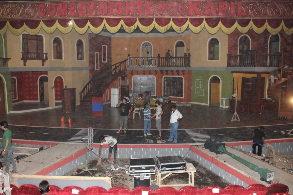Finishing touches being given to Comedy Nights With Kapil sets (1)