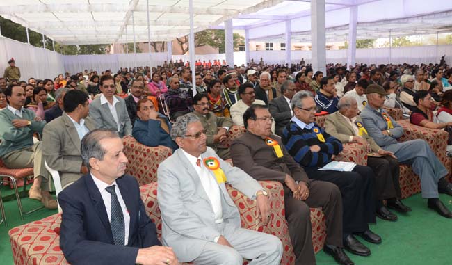 विद्यापीठ में भारतीय प्रौढ़ षिक्षा संघ का तीन दिवसीय राष्ट्रीय अधिवेषन का शुभारंभ
