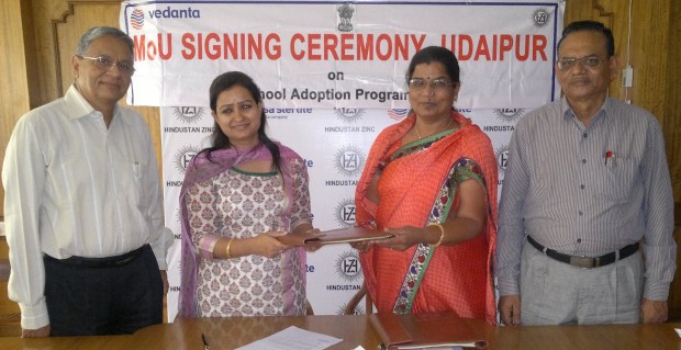 MOU Signing Ceremony - Schools Project 7th May 2014