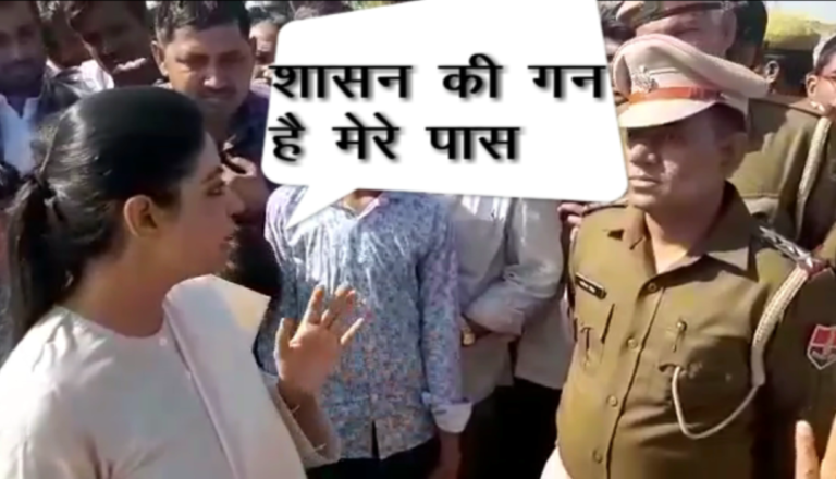 सत्ता आते ही कांग्रेसी विधायकों के चड़े तेवर -MLA दिव्या मदेरणा ने सबके सामने पुलिस अधिकारी को दी चेतावनी .