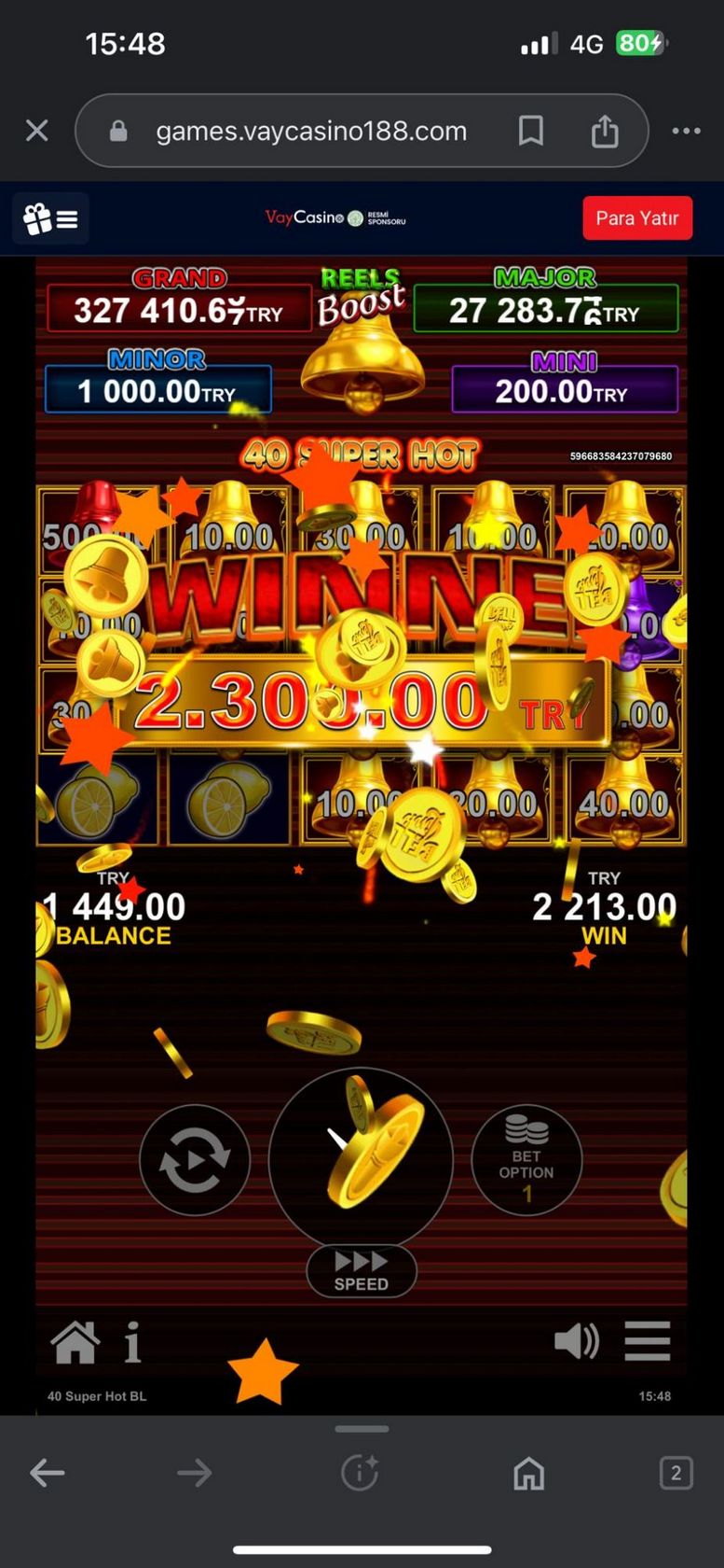 VayCasino Bahis Şartsız Bonus