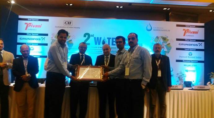 हिन्दुस्तान जिंक को वाटर मैनेजमेंट के क्षेत्र में ‘नेशनल अवार्ड’