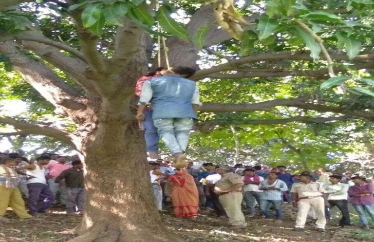 डूंगरपुर में प्रेमी युगल ने पेड़ से फांसी लगा की आत्महत्या।
