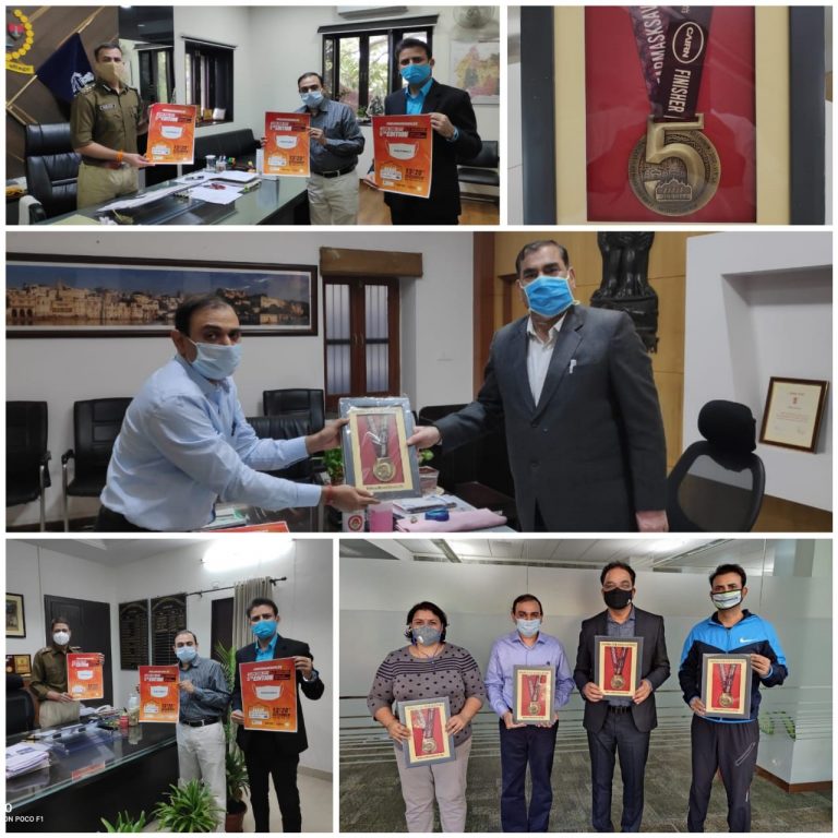 हिंदुस्तानजिंक के सीईओ अरूण मिश्रा ने केयर्नपिंकसिटीहाफमैराथनमेंलियाहिस्सा; एक घंटाबीसमिनटमेंदसकिलोमीटरतकदौड़ लगाई