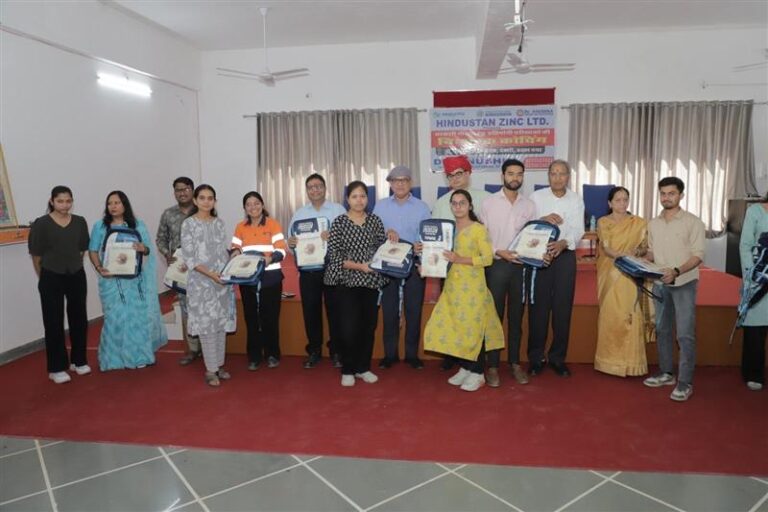 हिंदुस्तान जिंक की पहल से देबारी क्षेत्र के युवाओं को मिला सुनहरा अवसर